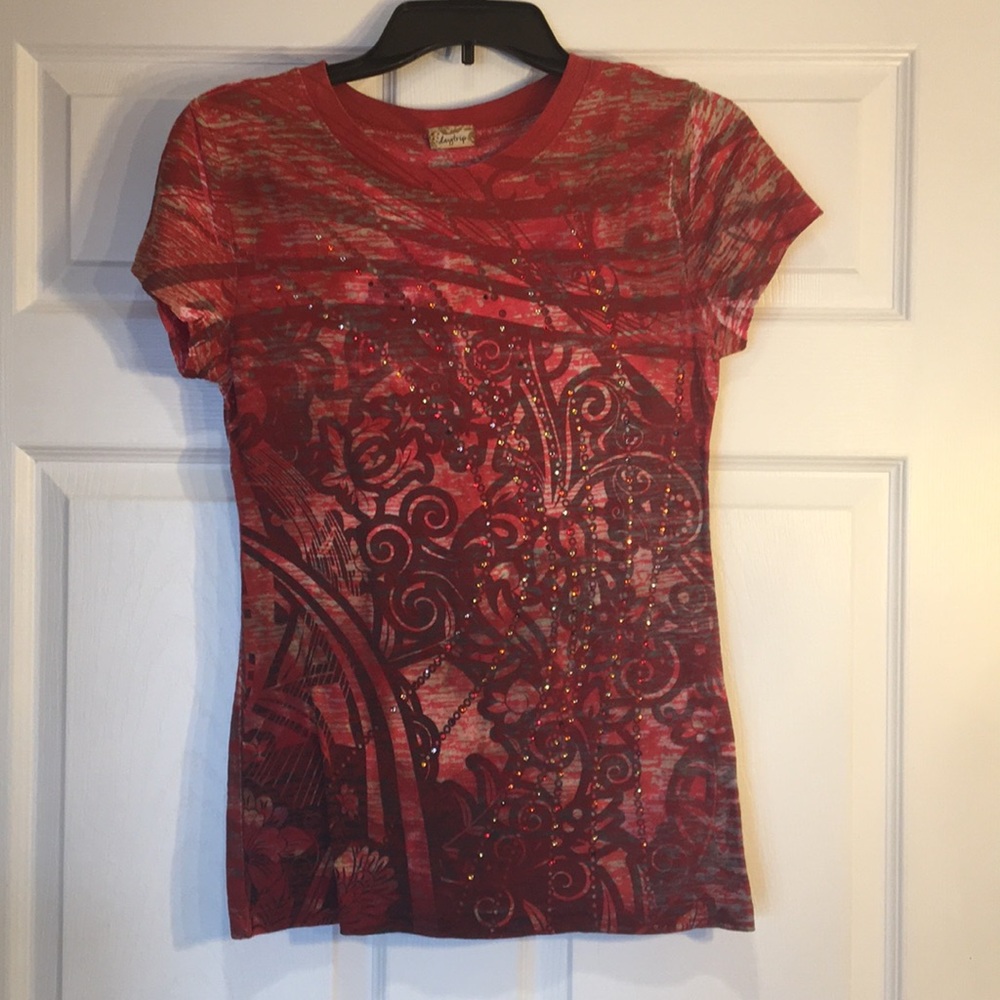 Buckle Patterned Tee